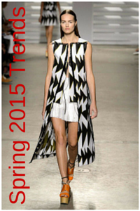 What are the trends for Women's Spring 2015